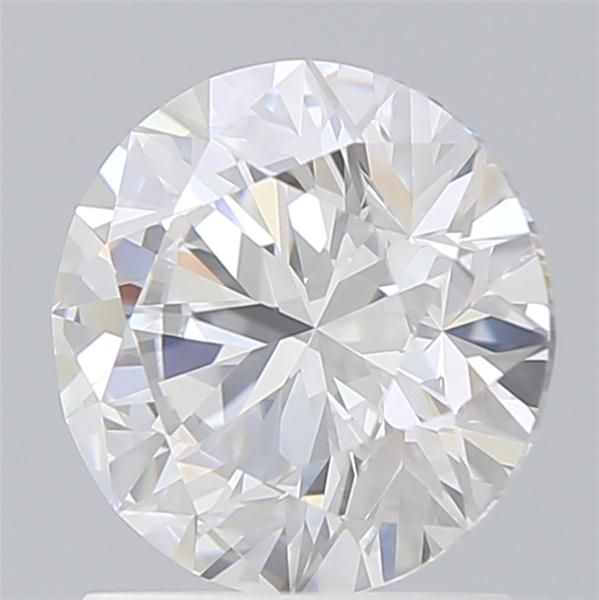 Diamant rond de laboratoire D-VVS2 de 1,62 carat