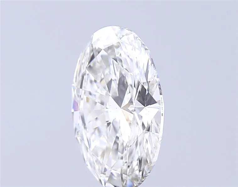 Diamant ovale de 1,02 ct cultivé en laboratoire (couleur G, pureté VS2, IGI)