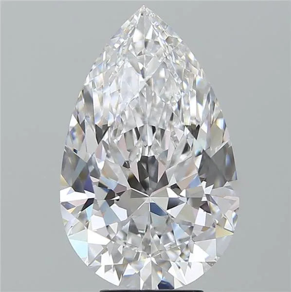 Diamant naturel poire de 6,25 ct (couleur D, pureté VVS1, certifié GIA)