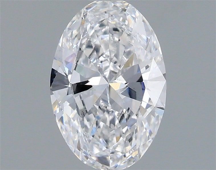0.86 Carat D-VS2 Oval Lab Diamond