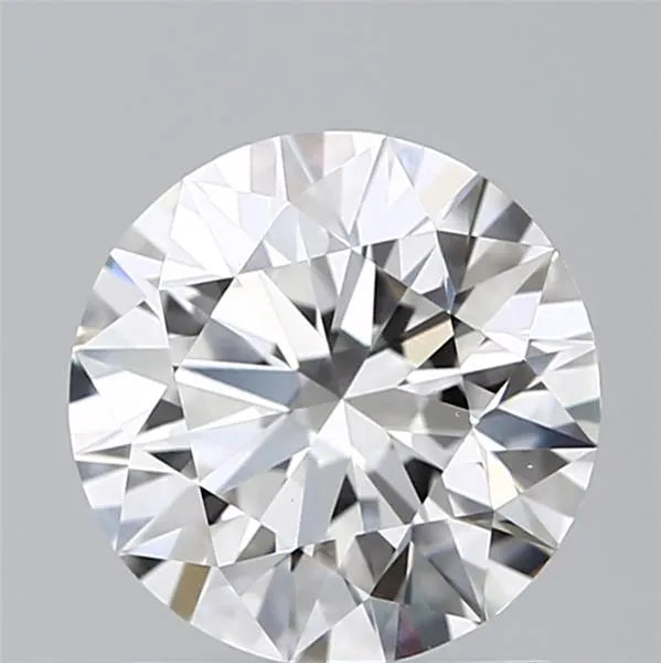 Diamant rond de 1,50 ct cultivé en laboratoire (couleur D, pureté VVS2, ID de coupe, IGI)