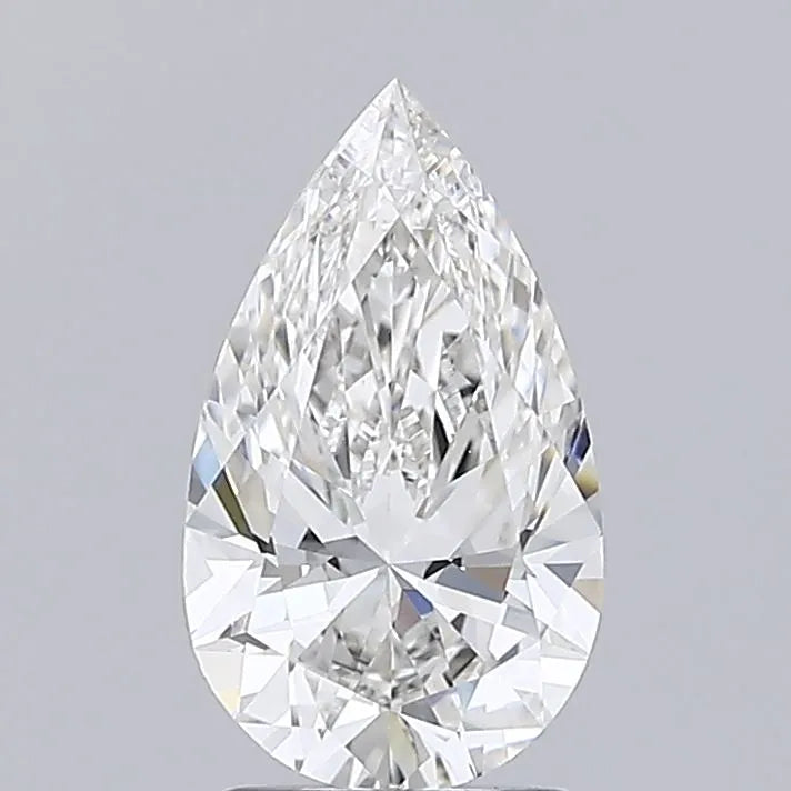 2.01ct Pear Lab Grown Diamond (Colour F, Clarity VVS2, IGI)