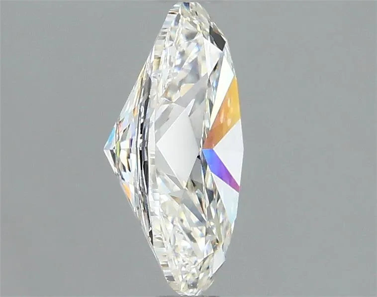 Diamant ovale de 1,48 ct cultivé en laboratoire (couleur G, pureté VVS1, IGI)