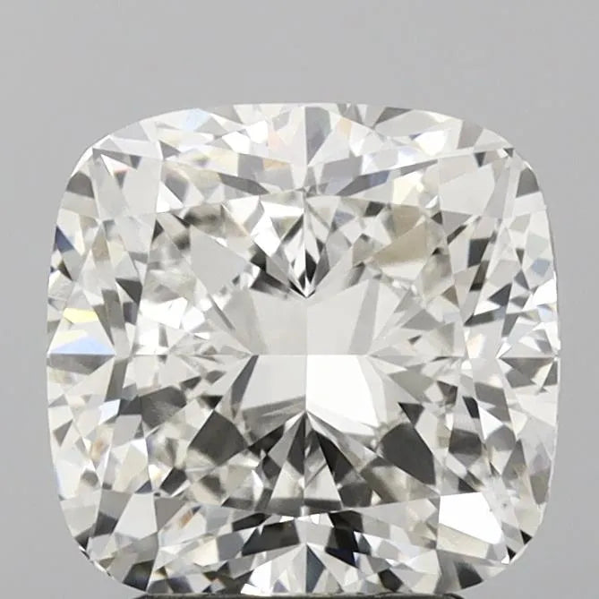 Diamant de laboratoire taille coussin brillant de 4,02 ct (couleur G, pureté VS1, IGI)