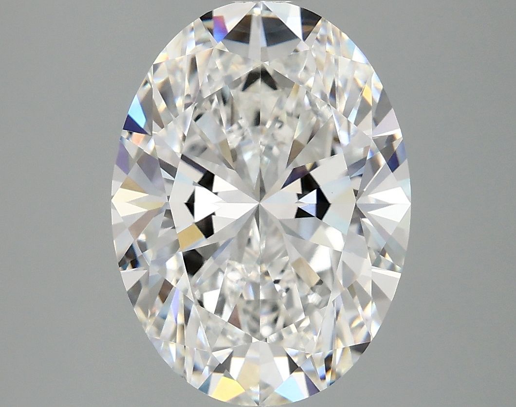 4.08 Carat E-VVS2 Oval Lab Diamond