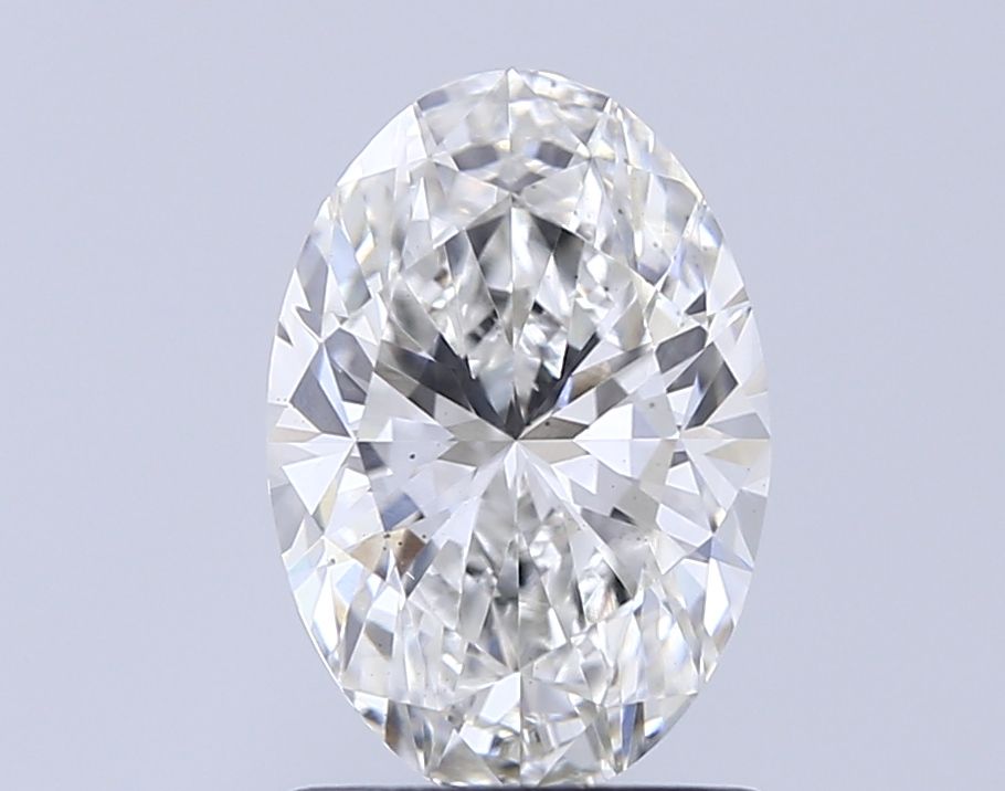 1.50 Carat G-VS2 Oval Lab Diamond