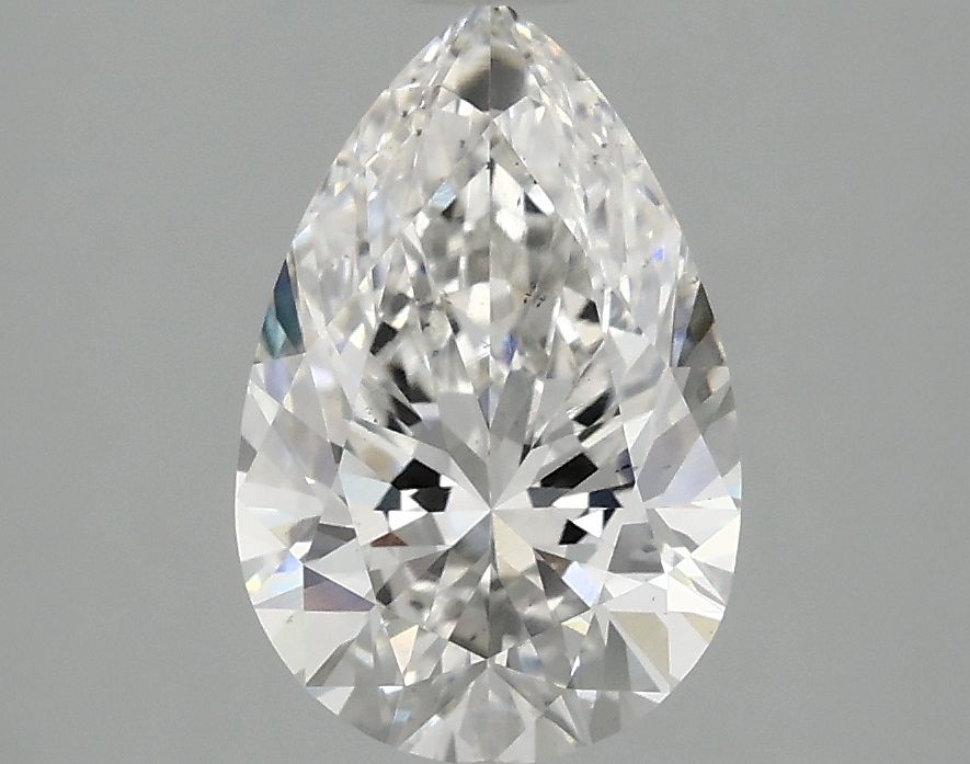 1.91 Carat F-VS2 Pear Lab Diamond