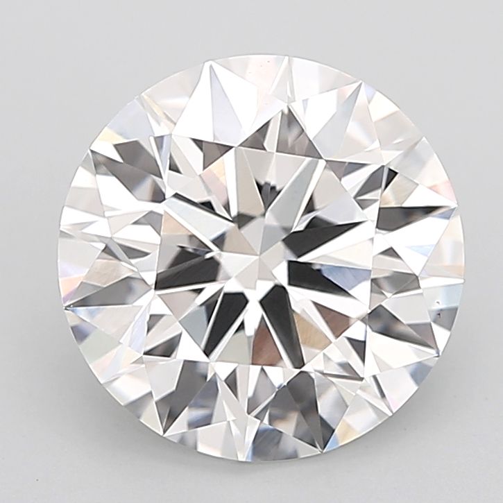 5 Carat F-VVS2 Round Lab Diamond