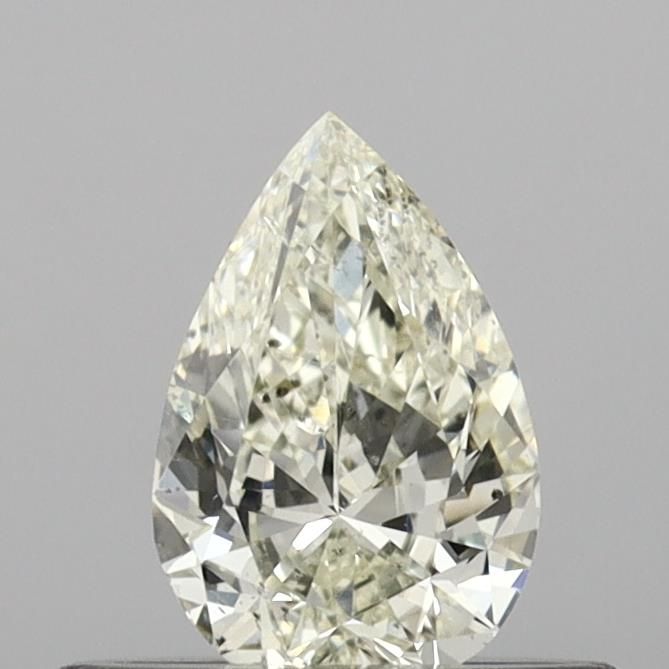 Diamant K-SI2 taille poire de 0,40 carat