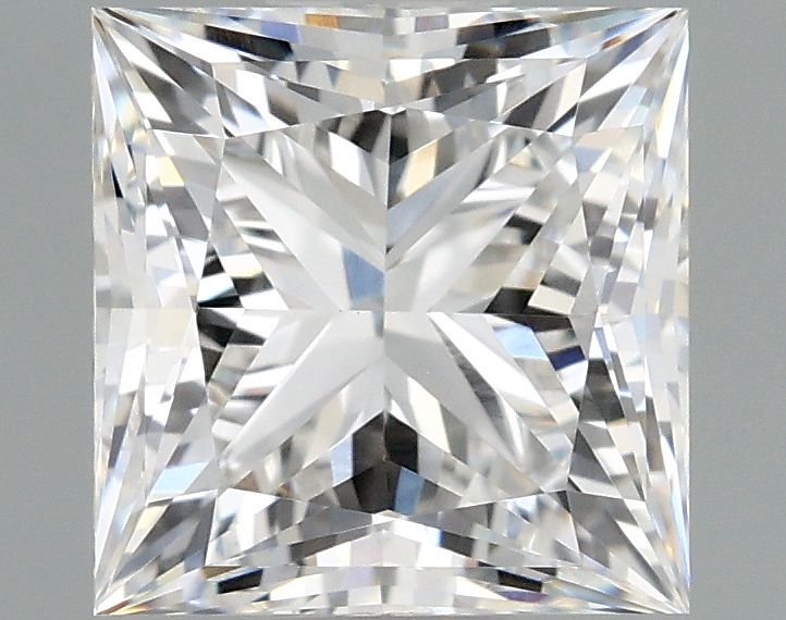 1.59 Carat E-VVS2 Princess Lab Diamond