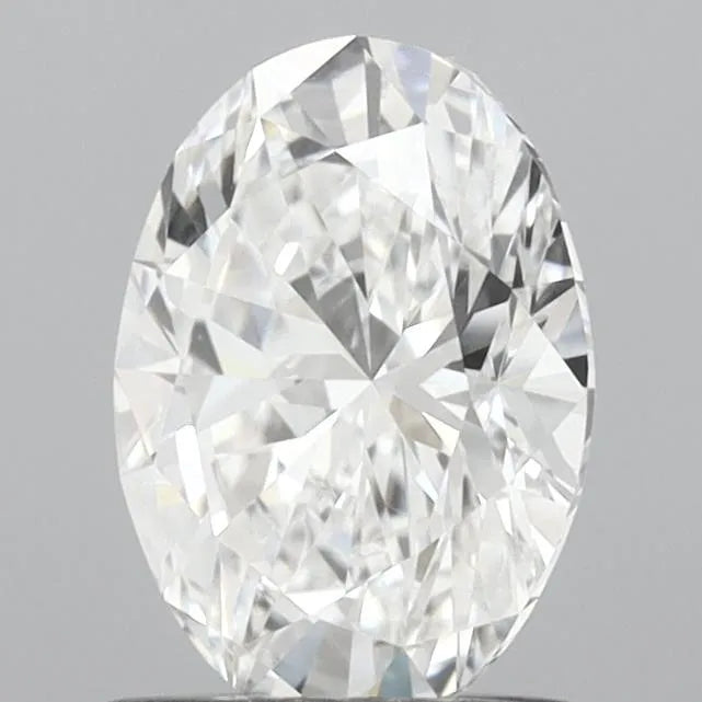 1.00ct Oval Lab Grown Diamond (Colour D, Clarity VVS2, IGI Certified)