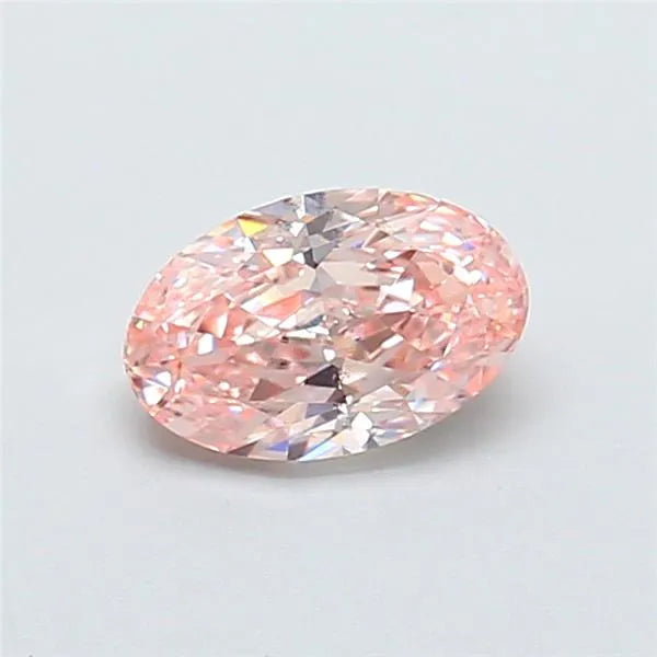 1.00ct Oval Lab Grown Diamond (Colour Fancy Intense Pink, Clarity SI1, IGI Certified)