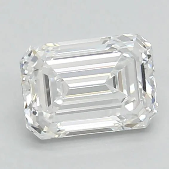 1.02ct Emerald Lab Grown Diamond (Colour E, Clarity IF, IGI Certified)