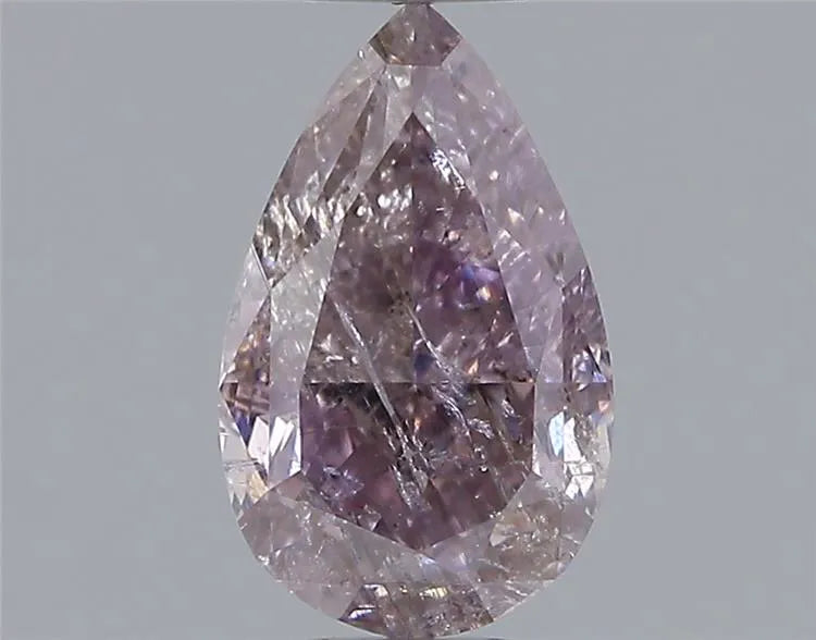 1.11ct Pear Natural Diamond (Colour Fancy Pink, Clarity I3, GIA Certified)