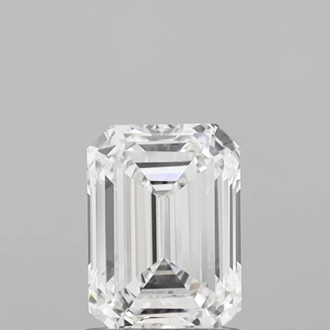 1.13ct Emerald Lab Grown Diamond (Colour D, Clarity IF, IGI Certified)