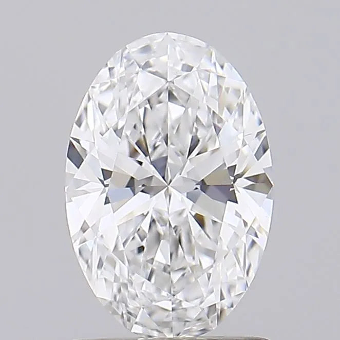 1.14ct Oval Lab Grown Diamond (Colour D, Clarity VVS1, IGI Certified)