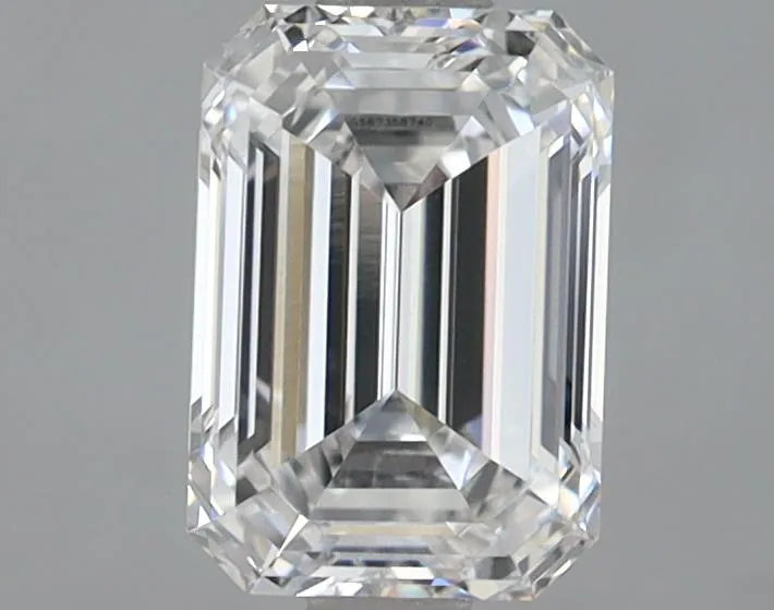 1.28ct Emerald Lab Grown Diamond (Colour F, Clarity VVS2, IGI Certified)