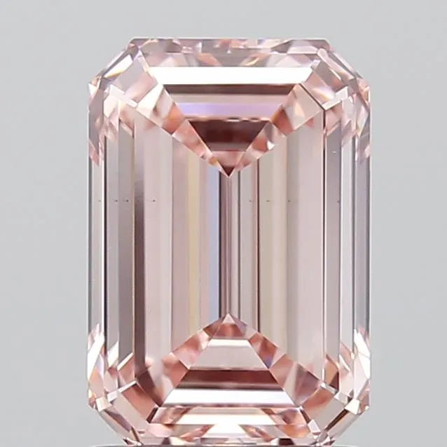 1.43ct Emerald Lab Grown Diamond (Colour Fancy Intense Pink, Clarity VS1, IGI Certified)