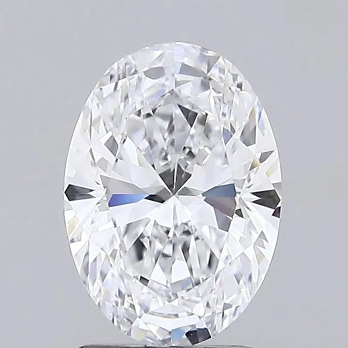 1.50ct Oval Lab Grown Diamond (Colour E, Clarity IF, IGI Certified)
