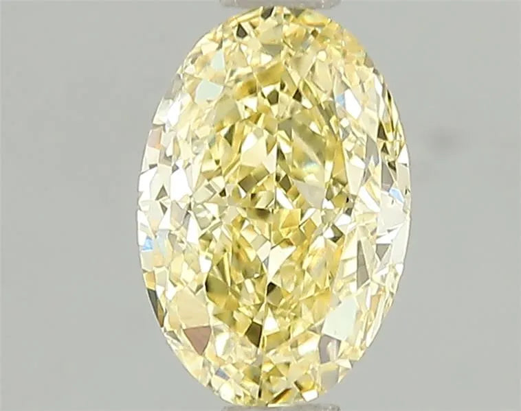 1.52ct Oval Lab Grown Diamond (Colour Fancy Intense Yellow, Clarity VS2, IGI Certified)