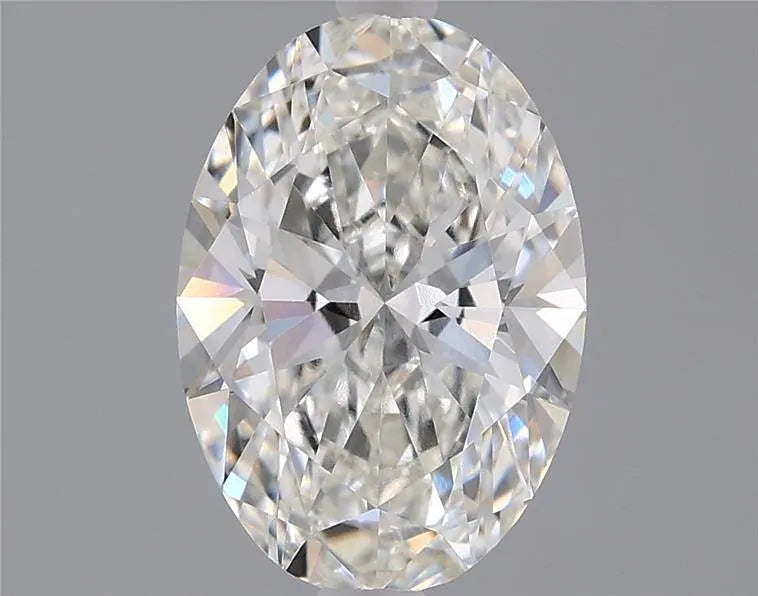 1.53ct Oval Lab Grown Diamond (Colour G, Clarity VVS2, IGI Certified)