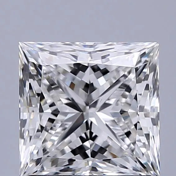 1.57ct Princess Lab Grown Diamond (Colour E, Clarity IF, IGI Certified)