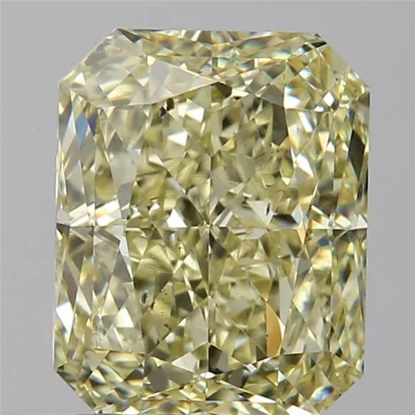 1.60ct Radiant Natural Diamond (Colour Fancy Light Yellow, Clarity SI1, GIA Certified)