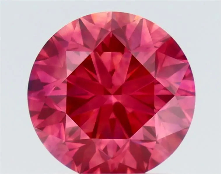 1.94ct Round Natural Diamond (Colour Fancy Deep Pink, Clarity VS2, GIA Certified)