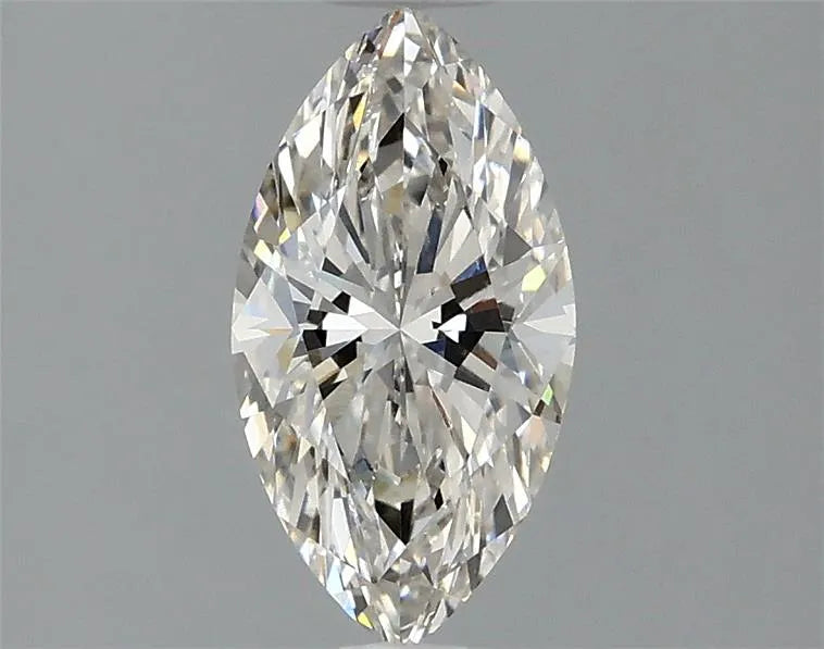 Diamant Marquise de 1,00 ct cultivé en laboratoire (couleur H, pureté VVS2, certifié IGI)