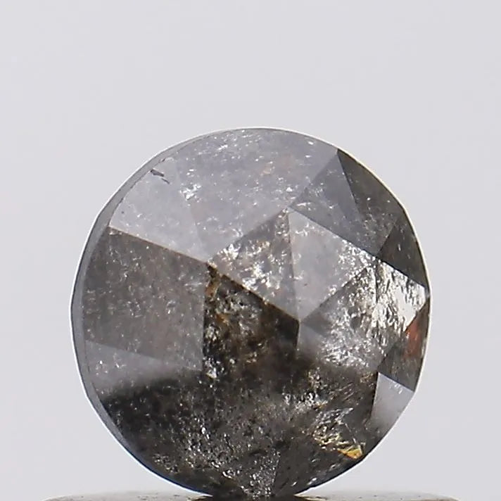 Diamant naturel rond de 0,55 ct (clarté I3, taille EX, non certifié)