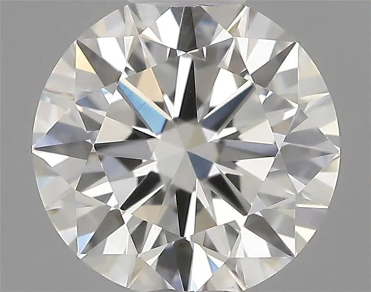 Diamant naturel rond de 0,50 ct (couleur I, pureté VVS2, taille EX, GIA)