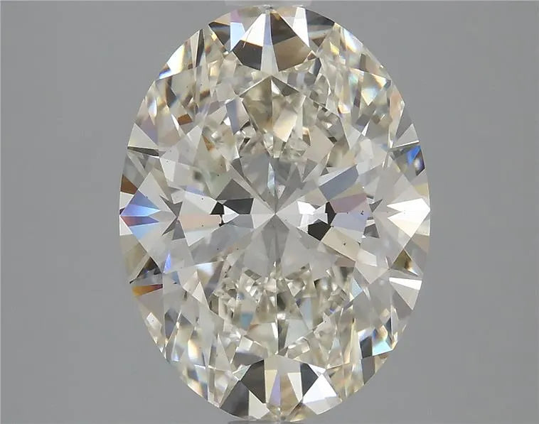 Diamant ovale de 2,80 ct cultivé en laboratoire (couleur I, pureté VS1, certifié IGI)