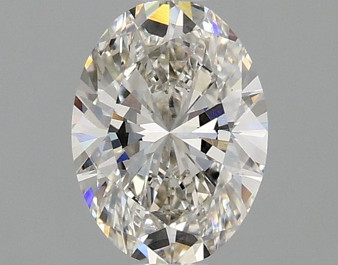 Diamant de laboratoire ovale H-VS1 de 1,01 carat