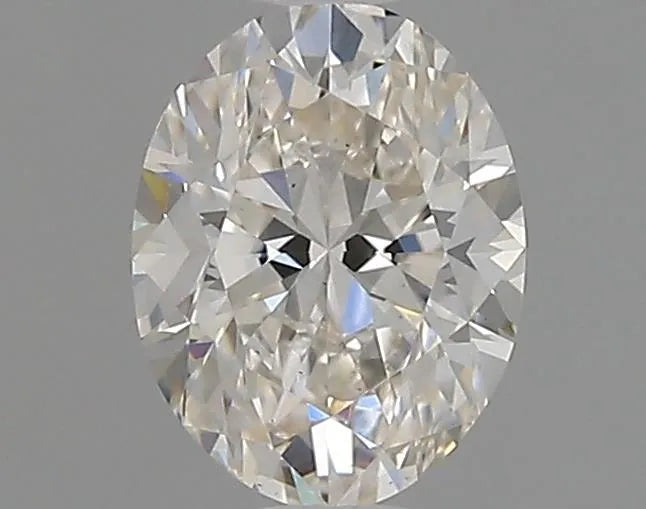 Diamant naturel ovale de 0,60 ct (couleur I, pureté VS2, taille GD, certifié GIA)