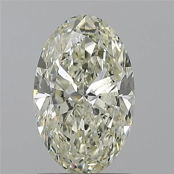 Diamant naturel ovale de 1,51 ct (couleur I, pureté SI2, taille VG, IGI)