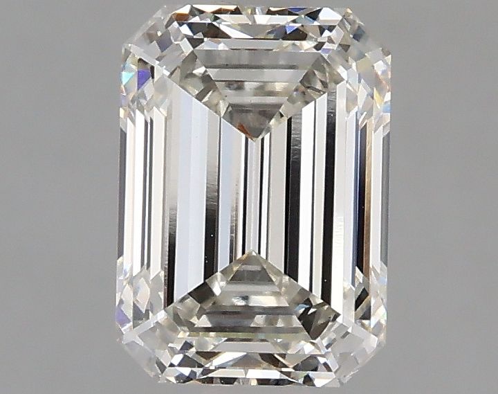 1.89 Carat I-VVS2 Emerald Lab Diamond