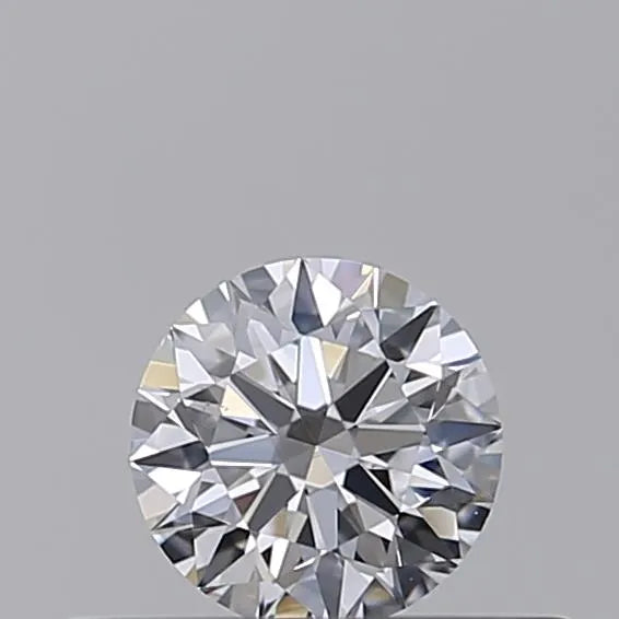 Diamant rond de 0,30 ct cultivé en laboratoire (couleur D, pureté VS2, ID de coupe, IGI)