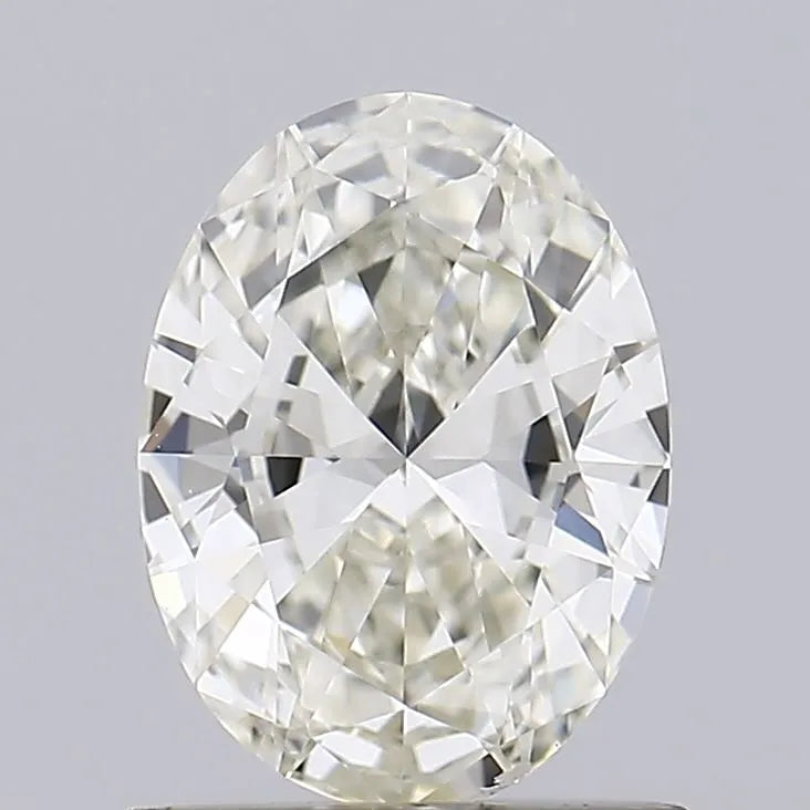 Diamant naturel ovale de 0,80 ct (couleur I, pureté VS2, GIA)