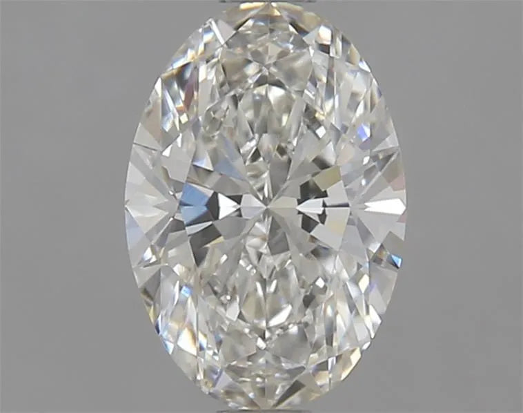 Diamant ovale de 1,12 ct cultivé en laboratoire (couleur H, pureté VVS2, IGI)