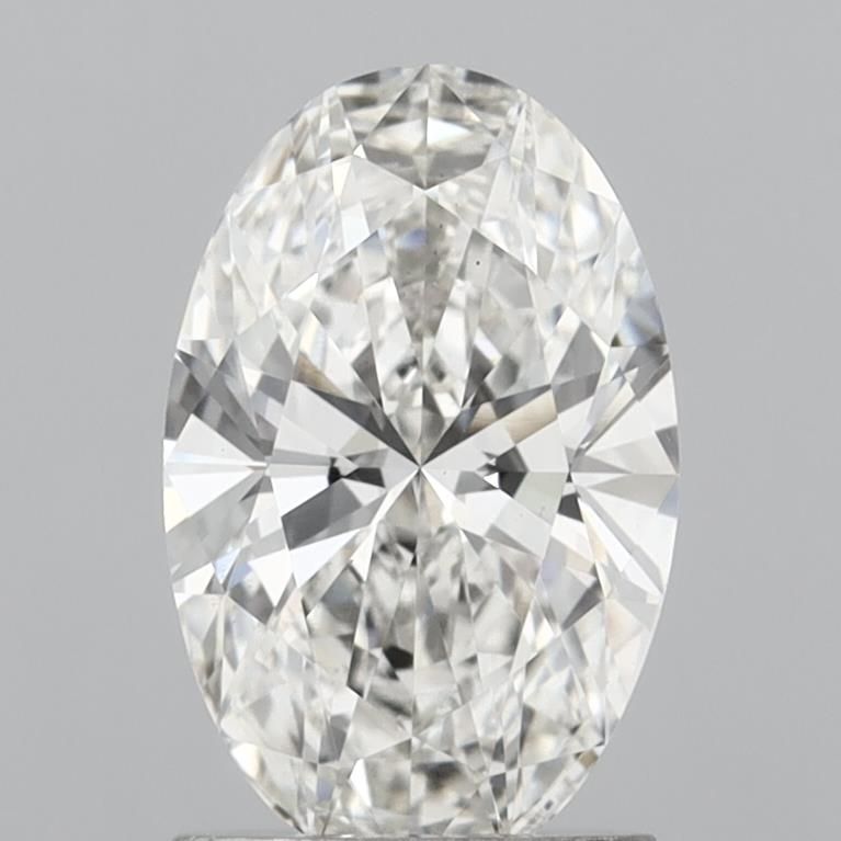 1.52 Carat G-VS1 Oval Lab Diamond
