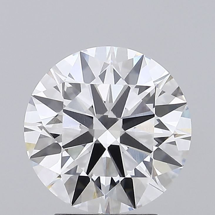 3.16 Carat F-VVS2 Round Lab Diamond