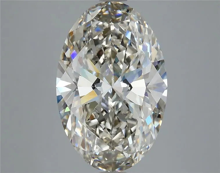 4.41ct Oval Lab Grown Diamond (Colour I, Clarity VVS2, IGI)