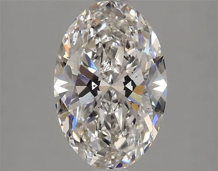 Diamant ovale de 1,91 ct cultivé en laboratoire (couleur G, pureté VS2, IGI)