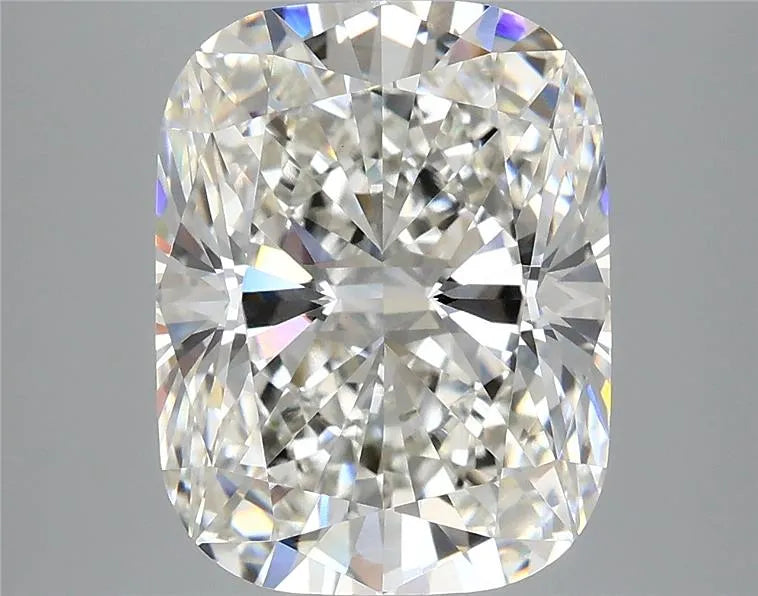 Diamant de laboratoire taille coussin brillant de 5,04 ct (couleur H, pureté VVS2, certifié IGI)