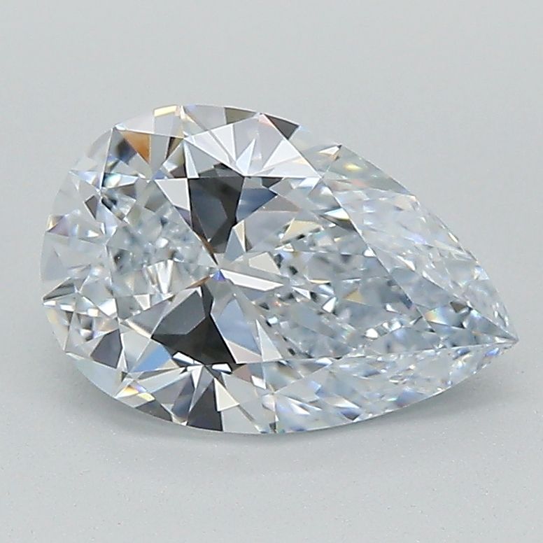 1.59 Carat F-VVS2 Pear Lab Diamond