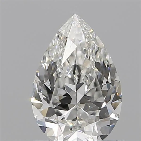 Diamant naturel poire de 0,06 ct (couleur G, pureté VS1, taille VG, IGI)