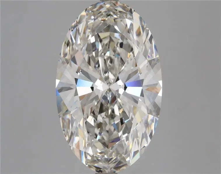 Diamant ovale de 6,18 ct cultivé en laboratoire (couleur I, pureté VVS2, IGI)