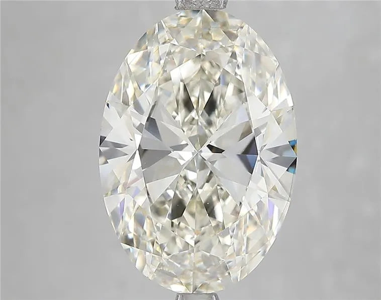 Diamant ovale de 5,01 ct cultivé en laboratoire (couleur I, pureté VS2, IGI)