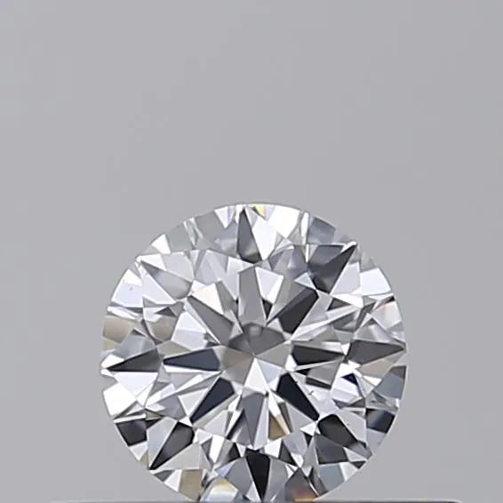 Diamant rond de 0,30 ct cultivé en laboratoire (couleur D, pureté VS2, ID de coupe, IGI)