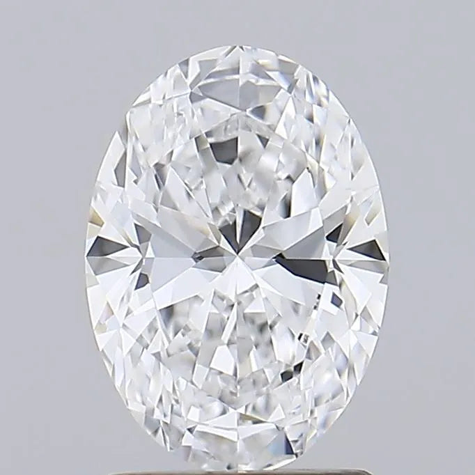 1.50ct Oval Lab Grown Diamond (Colour D, Clarity IF, IGI Certified)